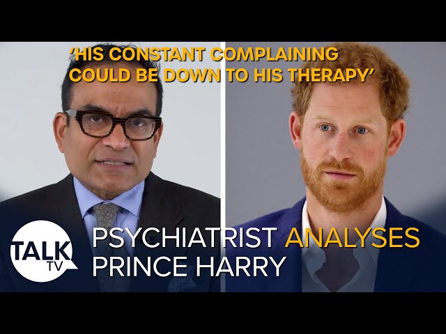 'His Therapists Are Too Scared To Tell Him The Truth' Psychiatrist analyses Prince Harry's book