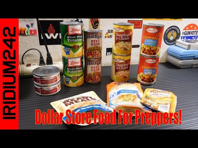 Dollar Store Food For Preppers