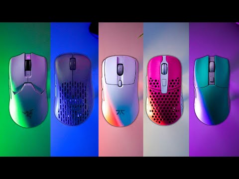2022 Top 5 Wireless Gaming Mice! (Razer, Pulsar, Xtrfy)