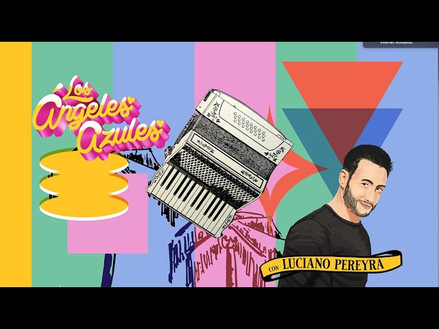 Los Ángeles Azules, Luciano Pereyra - No Te Olvidaré (Lyric Video)
