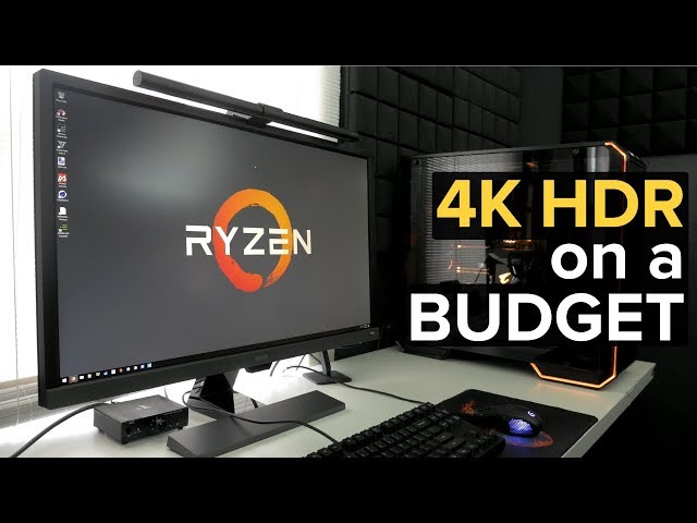 4K HDR Gaming Monitor UNDER $500 | BenQ EL2870U Review