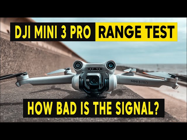 DJI Mini 3 Pro RANGE TEST - HOW BAD IS THE SIGNAL?