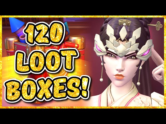 Overwatch - OPENING 120 LUNAR NEW YEAR EVENT LOOT BOXES