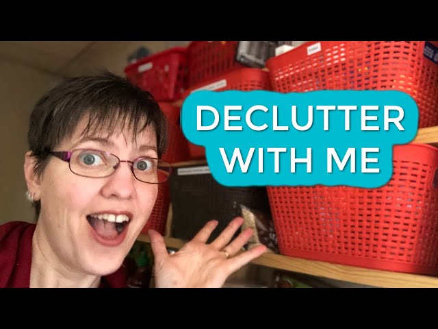 DECLUTTER WITH ME \\ All the excess pantry stuff