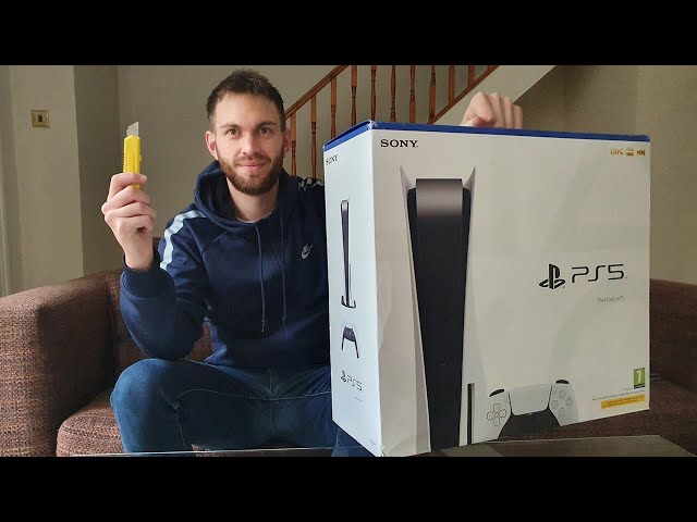 PlayStation 5 Unboxing and Initial Setup