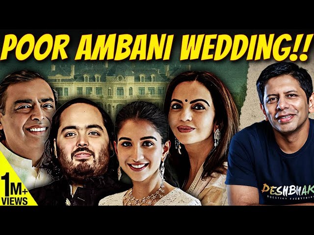 Anant Ambani's Low Cost Wedding Celebrations - What India Needs to Learn from it | Akash Banerjee