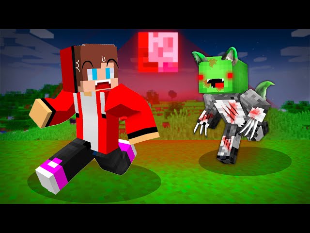 Why Mikey Morph into WEREWOLF and Attack JJ in Minecraft? - Maizen