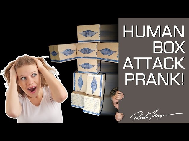 Box Scare Prank - Boxes Comes to LIFE!