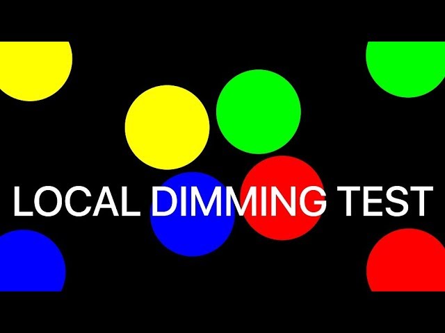 Local Dimming Test (4K/60FPS)
