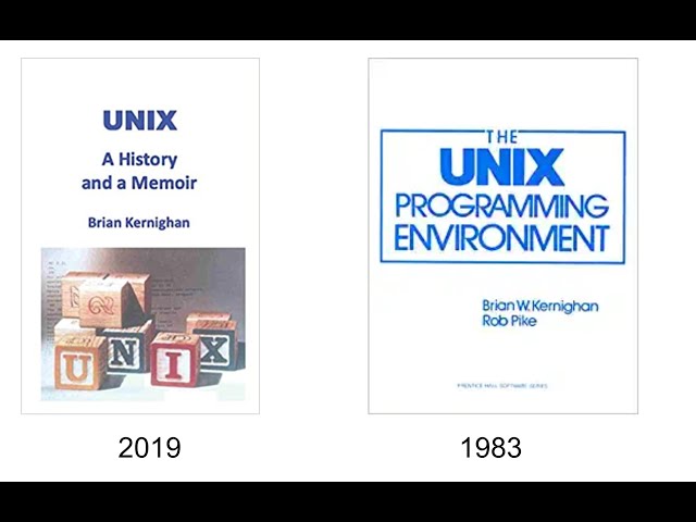 Unix - a history and  a memoir (Kernighan) and The Unix Programming Environment (Kernighan and Pike)