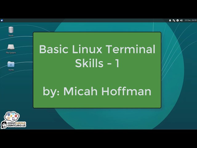 10 Minute Tip: Basic Linux Terminal Skills - 1