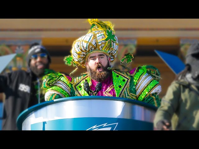 Jason Kelce's FULL Super Bowl LII Parade Speech
