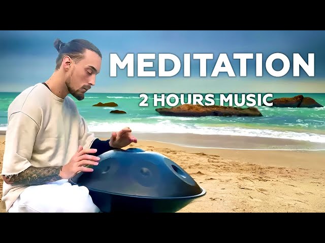 Sea Meditation | HANDPAN 2 hours music | Pelalex Hang Drum Music For Meditation #36 | YOGA Music