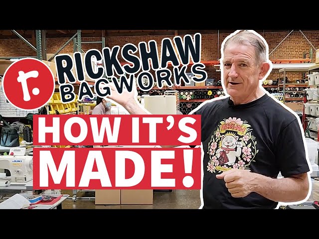How It's Made - Rickshaw Bags