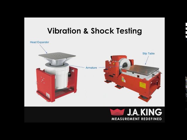 J.A. King Webinar - Intro to Vibration Testing