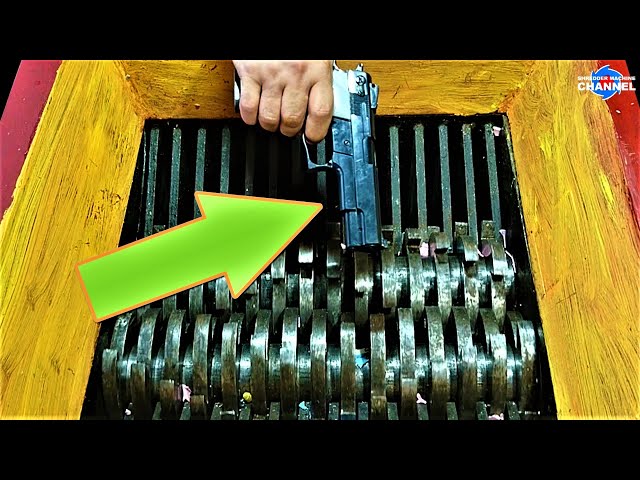 Shredder Machine - Shredding Stuff - Relaxing Videos - Oddly Satisfying - Crushing