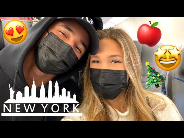 24 HOURS IN NEW YORK!!! *best surprise ever* 🤩✈️🎁 // Vlogmas Vlog 15 🎄✨