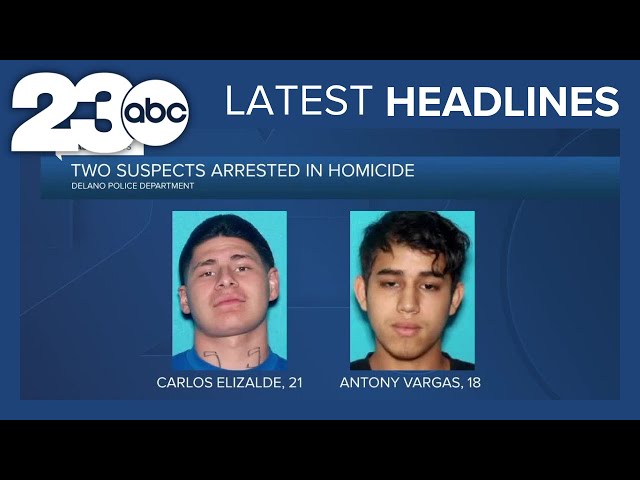 Two Arrested in Homicide Investigation + Weather | LATEST HEADLINES