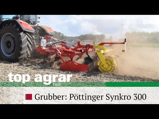 Pöttinger Synkro 3030 im top agrar-Test, Mit einem Zinken mehr.