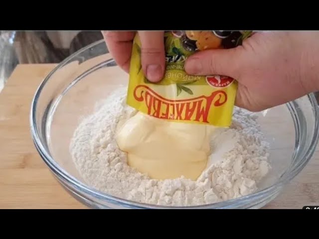 Grandpa taught me! Mix MAYONNAISE WITH FLOUR! Few people know this secret!