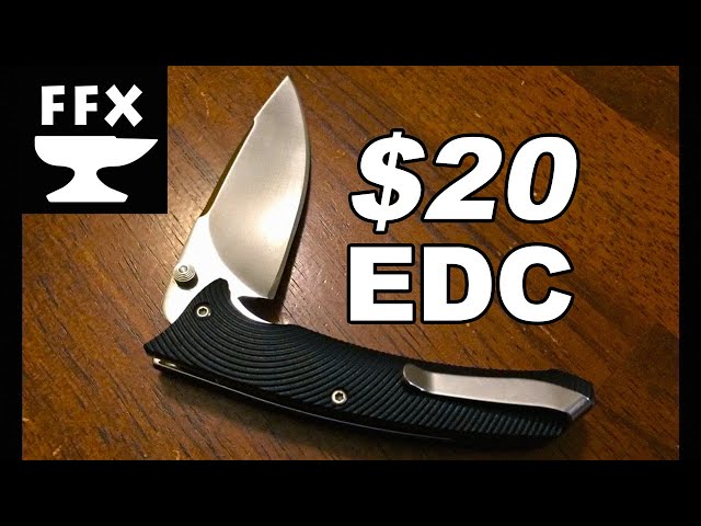 $20 EDC knife review--Good things come in small packages!