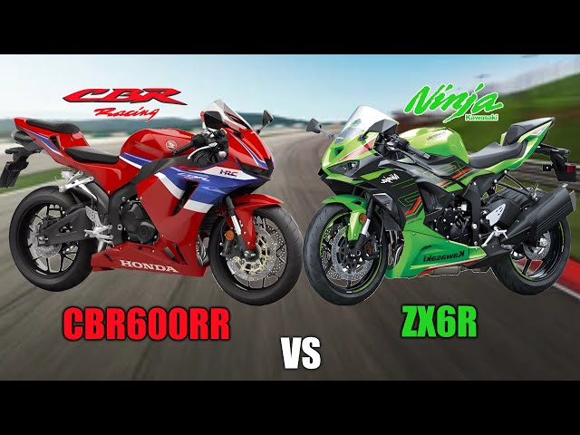 The BEST 600cc Sport Bike 2024 - CBR600RR VS ZX6R
