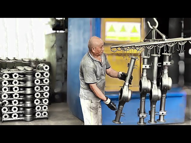 The process of mass production of rear axles, a professional manufacturer of motor vehicle parts