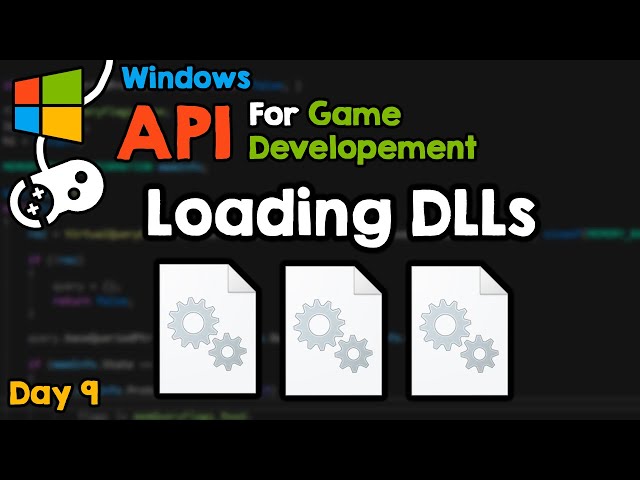 Load DLLs. WIN API for Game Developers, day 9.