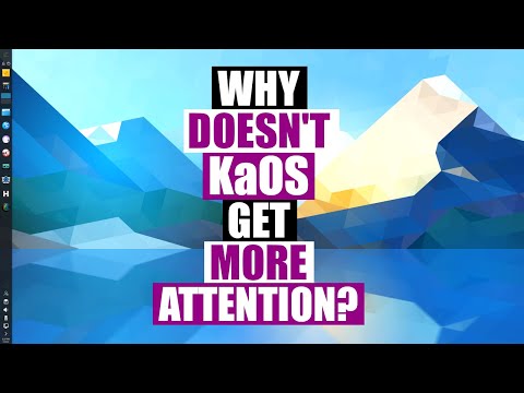 KaOS Is A Lean KDE Plasma Linux Distro