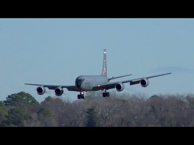Boeing KC-135 Stratotanker l Touch-And-Go Training l US Air Force ALABAMA ANG