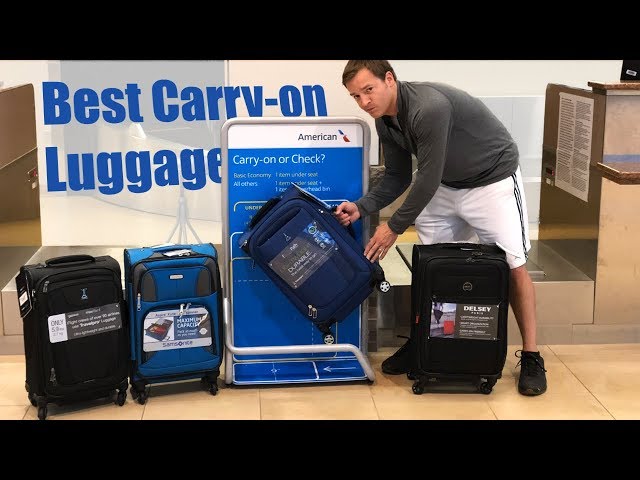 Best Carry-On Luggage  - Travel Pro Max Lite 4, FlightPath, Delsey Air Elite, Samsonite Aspire XLite