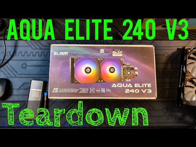 Thermalright Aqua Elite 240 V3 Teardown (by request)