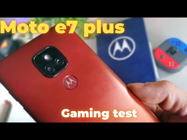 Motorola Moto e7 Plus Gaming Test Review | Pubg, C.O.D Mobile, Asphalt 9!