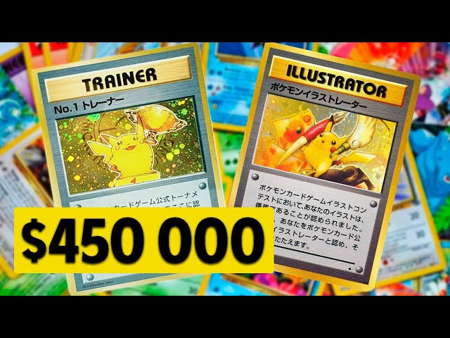 The Most EXPENSIVE POKEMON Cards
