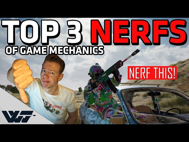 NERF THESE 3 GAME MECHANICS - PUBG