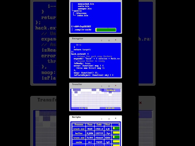 hacker-simulator.com Pascal flavor #hacker #screen #prank