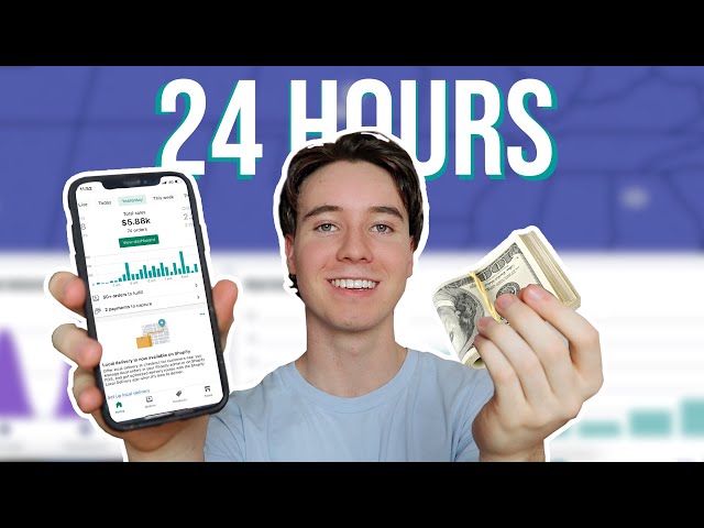 I Tried Shopify Dropshipping For 24 Hours (From Scratch)