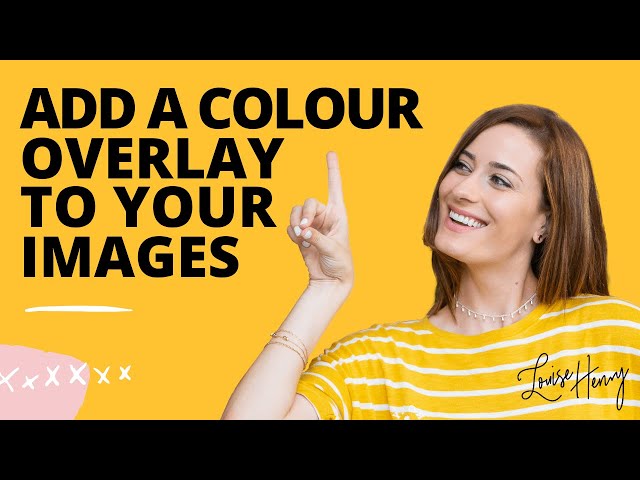 How to Add a Color Overlay to Your Images (Simple + Free!)