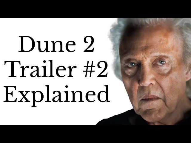 Dune Part Two Trailer #2 Explained (no spoilers)