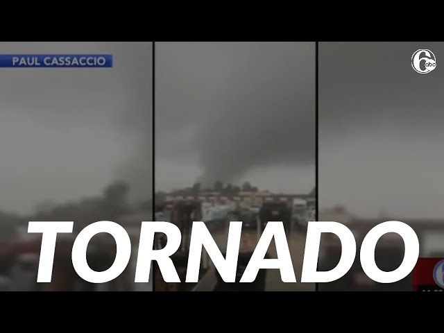Tornado in Cape May County, New Jersey caught on video
