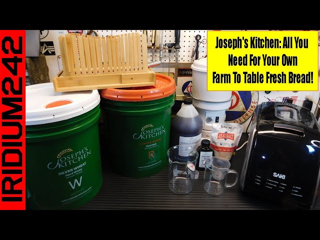 Joseph's Kitchen:  Long Term Storage And Survival Food!
