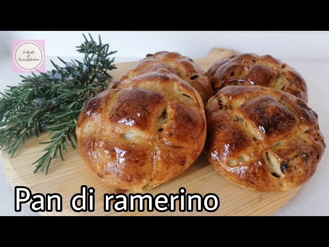 Tuscan bread with rosmary and raisins I Easy and tasty recipe