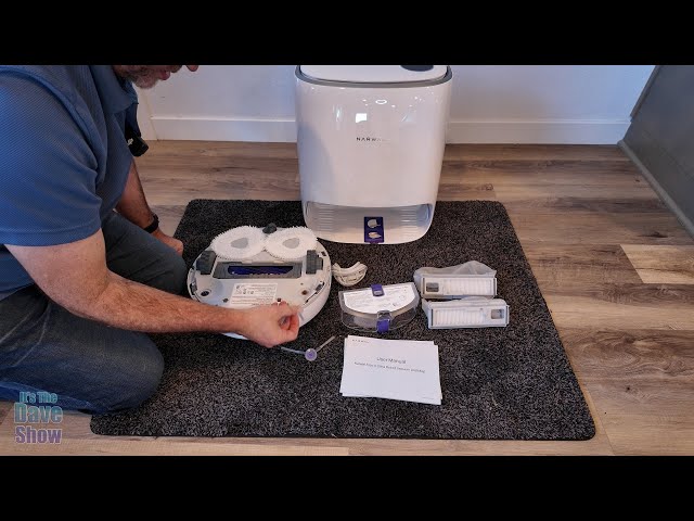 NARWAL Freo X Ultra Robot Vacuum, Mop Combo, Unboxed, connecting the app and mapping and testing