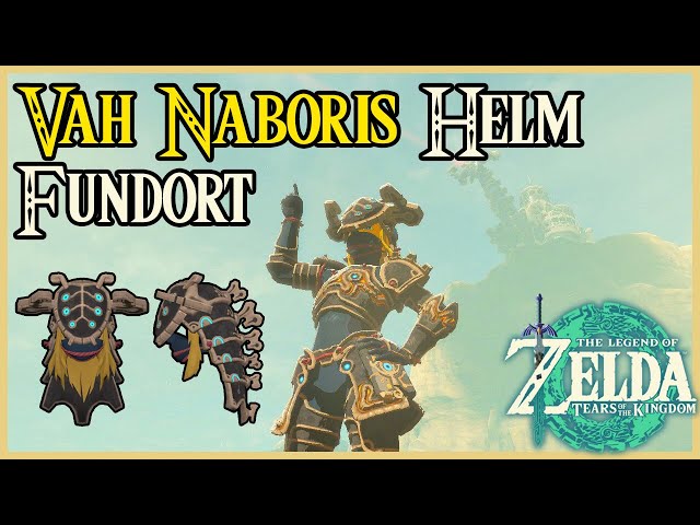 Vah Naboris Helm Fundort Zelda Tears of the Kingdom Naboris Helm ohne Amiibo bekommen