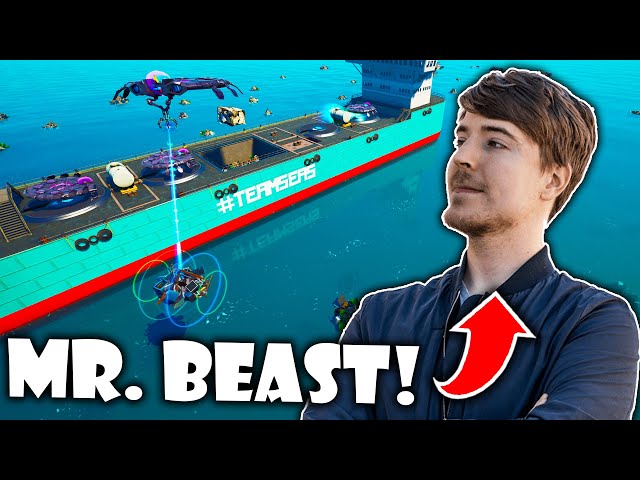 Mr. Beast Asked Me to Make a Map for him! #TeamSeas