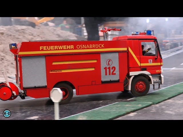RC FIRE FIGHTER TRUCKS and AMBULANCE RESCUE!