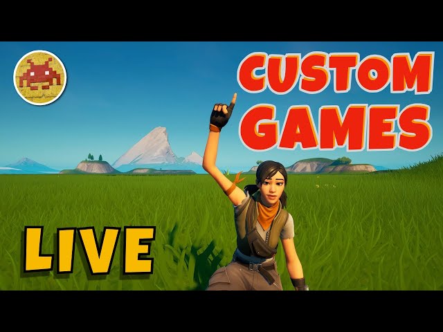🔴 LIVE: Fortnite Custome Games mit euch!