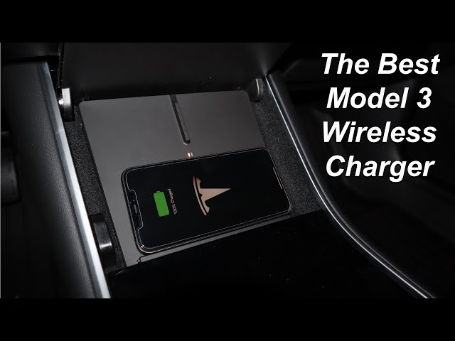 Best Tesla Model 3 Accessory - TAPTES Wireless Phone Charger Unboxing
