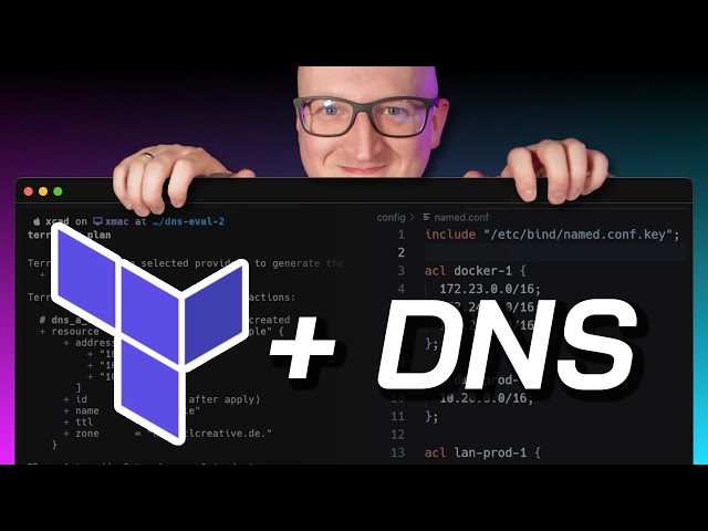 Automate local DNS with Bind and Terraform