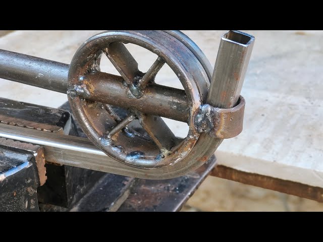 Profile Pipe Bending Tools/How To Making A Pipe Bender/easy and simple tools